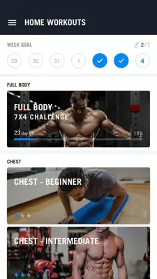 Home Workout android App screenshot 0