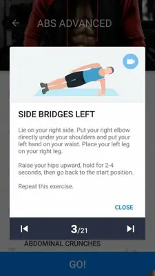 Home Workout android App screenshot 3